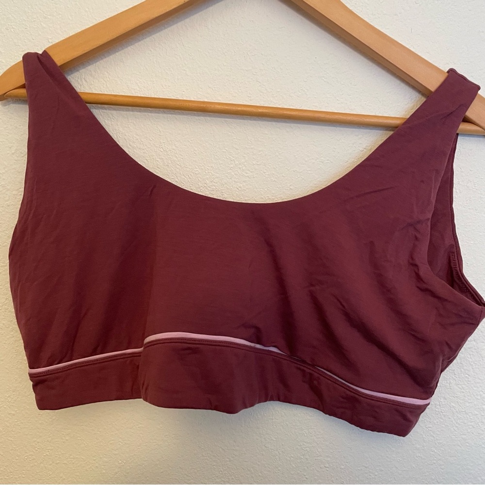Parade Women’s Bralette 3XL Scoop‎ Neck With Piping New